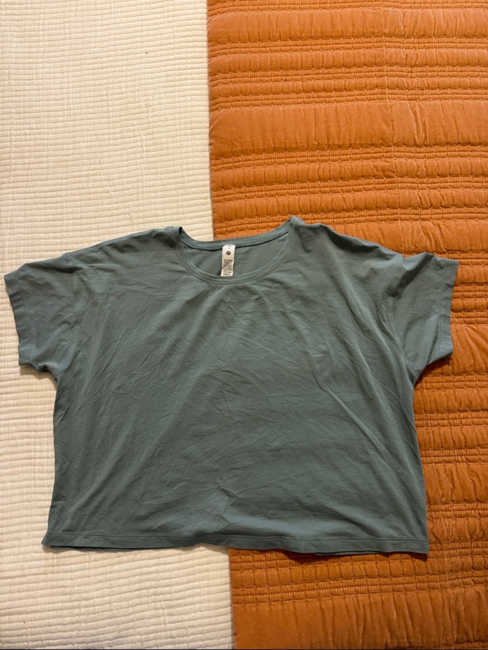 lululemon athletica All Yours Organic Cotton Cropped T-Shirt